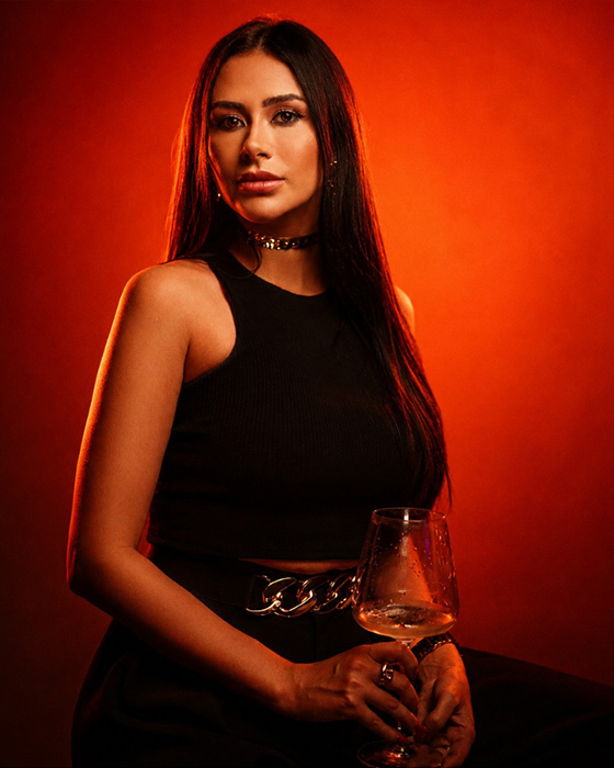 Retrato de Clarissa Mezari